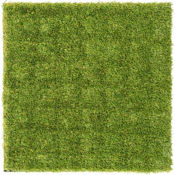 Venkovní dlažba Gumová trávníková dlaždice ASLON 40 x 40 cm, Forest Green