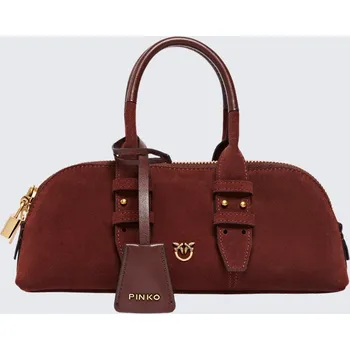 Kabelka Dámská kabelka PINKO BOWLING BAG HORIZONTAL 105334A2JHR49Q vínová Velikost: U