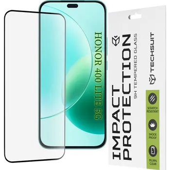 Techsuit - 111D Full Cover / Full Glue Glass - Honor 400 lite - černý