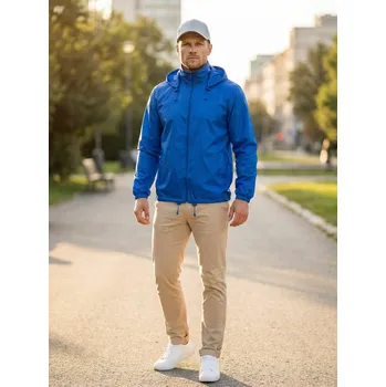 Dámská bunda Unisex větrovka ALTISPORT NoPrint NP/ALU425 KRÁLOVSKÁ MODRÁ XL