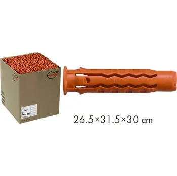 Hmoždinka Mungo hmoždinka nylonová quattro MQ 8 x 40 sypané v kartonu