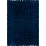 Kusový koberec Waffle Faux Fur Navy 180x290 cm