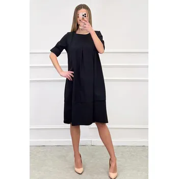 Dámské šaty Dámská bavlněná šatovka 39639 barva: černá