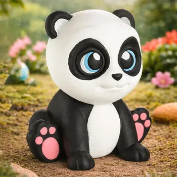omalovánky Panda - 3D omalovánka