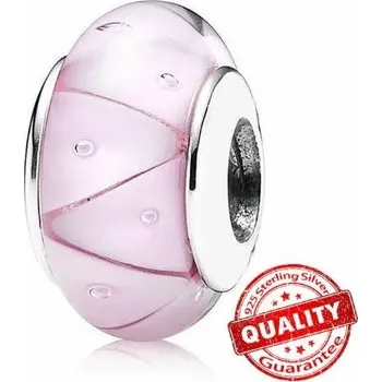 Korálek Prosperk Korálek na náramek růžový S4333