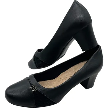 Dámské lodičky Chunsen Dámské černé lodičky 12 Barva: Černá, Velikost: 36