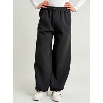 Dámské kalhoty Voga Móda Černé kalhoty DOUBLE 8003 Černá, UNI S-XL