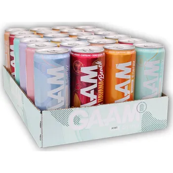 Iontový nápoj GAAM 24x Energetický Nápoj GAAM 330ml Varianta: passion fruit