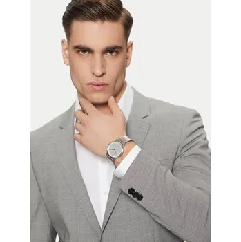 Hodinky Armani Exchange Hodinky Dale AX2870 Stříbrná OS