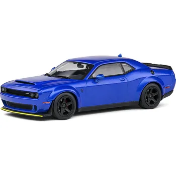 autíčko Dodge Challenger 2018 SRT Demon V8 modrý 1:43 - Solido Dodge Challenger SRT - kovový model