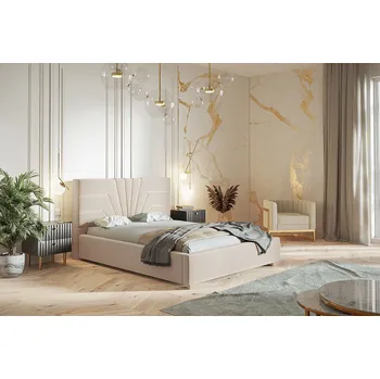 Ložnicová sestava Čalouněná postel Top 1 box rozměr 120x200 vyberte barvu nohou Nohy černé vyberte rošt Kovový rošt