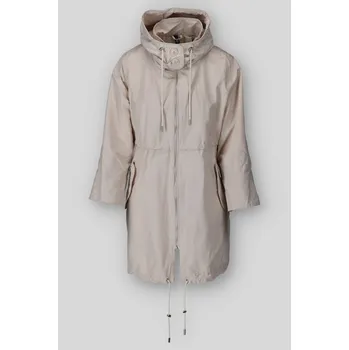 Bavlněný kabátek s kapucí 2726 barva: béžová, velikost: XL