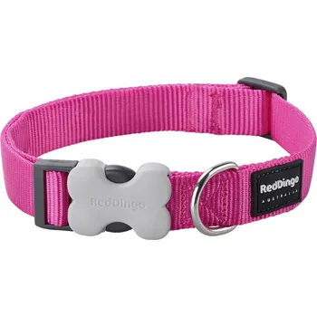Obojek RED DINGO jednobarevný Tmavě růžová Velikost: 20-32cm/12mm