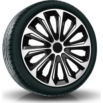 Středová krytka kola Kryty kol 16" STRONG DUO bílé - 4 ks