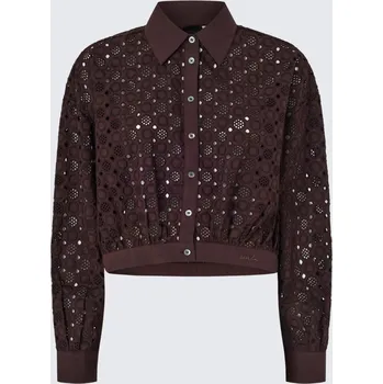 Dámská košile Dámská košile PINKO CHARITA 106277A35PM28 hnědá Velikost: 40