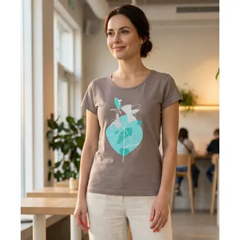 Dámské tričko Dámské tričko ALTISPORT ALW187122 Ocelově šedá XXL