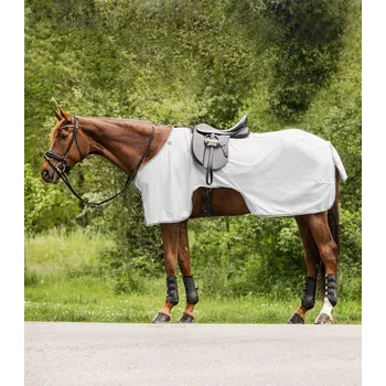 Deka pro koně Jezdecká síťová deka Waldhausen PROTECT Modrá 135 cm