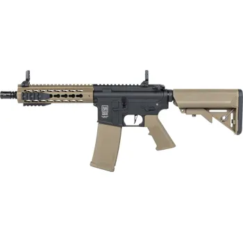 Airsoftová zbraň Specna Arms SA airsoftová puška M4 CQB Keymod Gen2 (SA-C08 CORE™ HAL ETU™) - Černá / písková