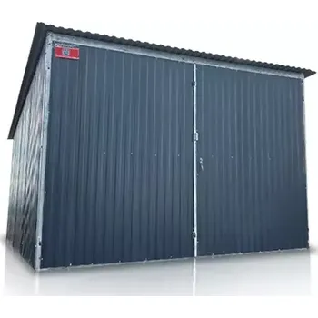 Přístřešek na auto Garáž 3 x 5 m zadní spád - Grafit