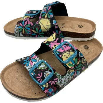 Dámské pantofle Sport Dámské černé korkové pantofle 01 Barva: Černá, Velikost: 39