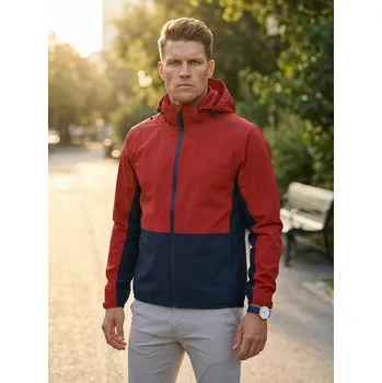 Pánská casual bunda Pánská bunda ALTISPORT NoPrint NP/ALM835 ČERVENÁ XL