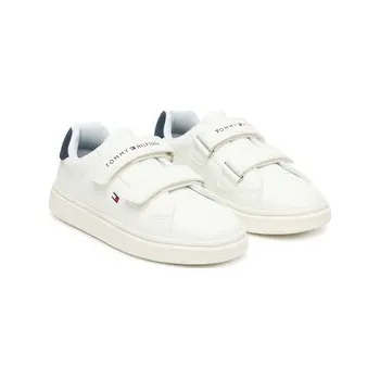 Dámské tenisky Sneakersy Tommy Hilfiger Low Cut Velcro T1X9-34338-1355 S Bílá 30