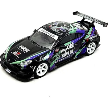 auto na autodráhu Mini GT Toyota GR86 HKS TYPE R TOKYO AUTO SALON 2022 - blister, 1:64