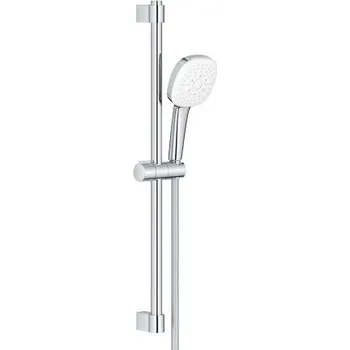 Grohe TEMPESTA CUBE 110 sprchová souprava 3-dílná, ruční sprcha 110x110 mm, 3 proudy, hadice, tyč, Water Saving, chrom