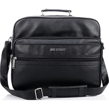 Bag Street Pánská taška do města pro každý den; černá