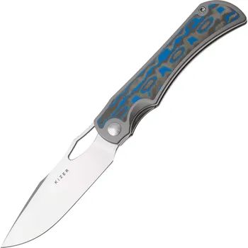 kapesní nůž Kizer Allure S45VN,Satin,Titanium&Vortex Micarta Ki4763LDA1