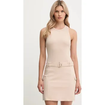 Dámské šaty Šaty Morgan RLARA béžová 80X, vel. 40