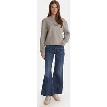 Dámské džíny Guess Jeans Jeansy W6RA0R D6334 Modrá Wide Leg 27_30