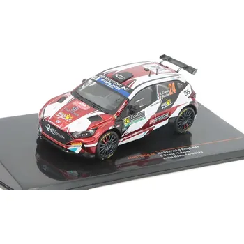 autíčko Hyundai i20 N Rally2 #24 Rallye Monte-Carlo 2024 N.Ciamin/Y.Roche 1:43 Hyundai i20 - kovový model