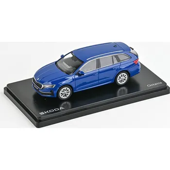 autíčko Škoda Octavia IV FL Combi 2024 Modrá Energy 1:43 Škoda Octavia 4 FL - kovový model