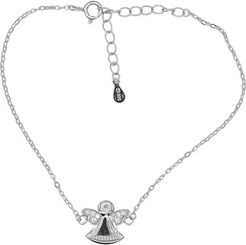 Náramek Stříbrný náramek anděl