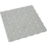 AP Šedá plastová děrovaná terasová dlažba Linea Marte - 55,5 x 55,5 x 1,3 cm