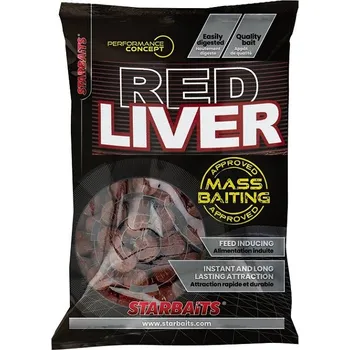Boilies Starbaits Mass Baiting Hold Up Red Liver 14mm 3kg