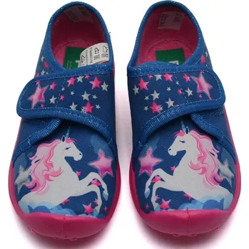 Chlapecké polobotky Dívčí bačkory FISCHER 532332 jednorožec Velikost: 25