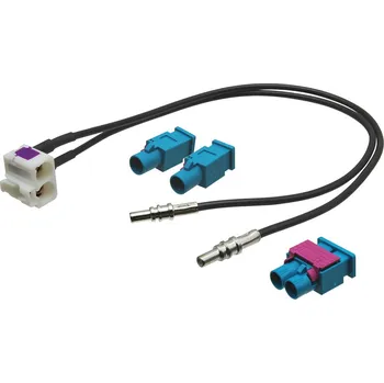 Autoanténa Anténní adaptér 2x FAKRA spojený - samice / 2x FAKRA