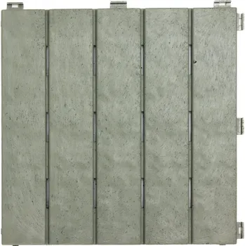 Venkovní dlažba Multy home Gumová dlaždice NATURAL STONE 30 x 30 cm, zelená