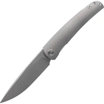 kapesní nůž Miguron Akri II M390 čepel, Frame lock pískování plná titanová rukojeť MGR-612GY