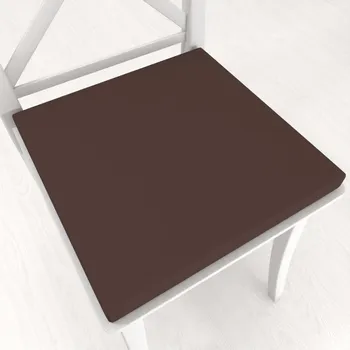 Podsedák Čtvercový podsedák Rongo RG-015 Tmavě hnědý - 38x38x3 cm