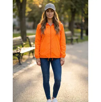 Dámská bunda Unisex větrovka ALTISPORT NoPrint NP/ALU425 NEON ORANGE XXL