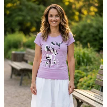 Dámské tričko Dámské triko ALTISPORT ALW191122 ORCHID L