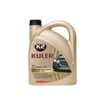 Náplň do chladiče a ostřikovače Chladicí kapalina K2 KULER G12/G12+ -35°C (červená), 4L