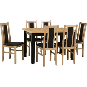 Jídelní set Drewmix Jídelní sestava Calvin 6+1