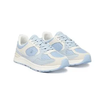 Dámské tenisky Tommy Hilfiger Sneakersy Th Mix Material Runner FW0FW09306 Modrá 37