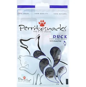 Perrito 50g Duck Soft Meat Cubes dog+cat