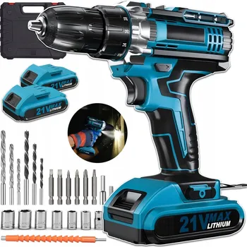 Vrtačka Aku Šroubovák Bedee, akumulátorový, 21 V, Aku Vrtačka udarowa/..