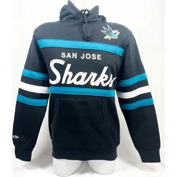 Pánská mikina Pánská mikina San Jose Sharks NHL Head Coach Hoodie Velikost: 2XL